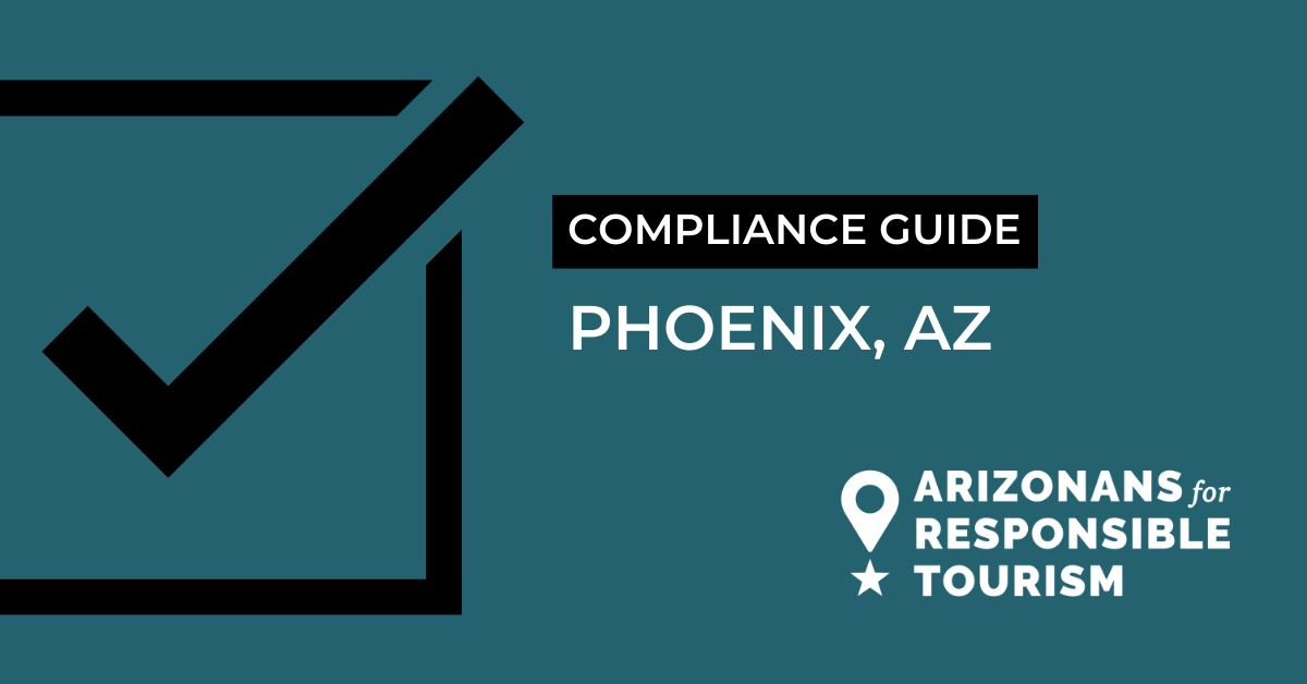 Phoenix STR License Requirements Arizonans For Responsible Tourism   3 