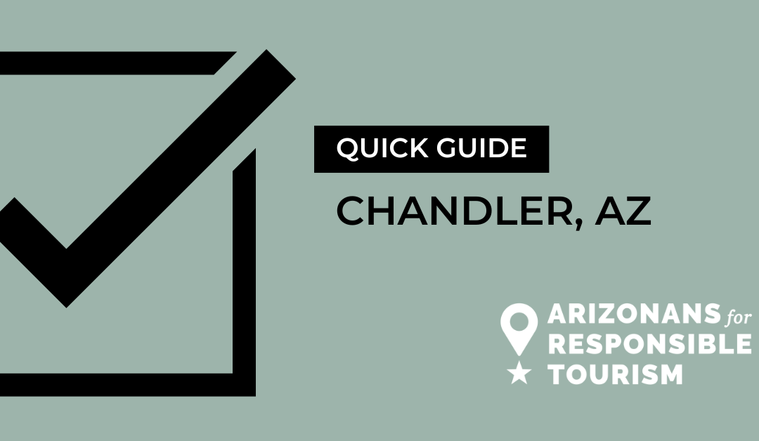 AZRT Quick Guide - STR Permit and TPT Requirements for Chandler