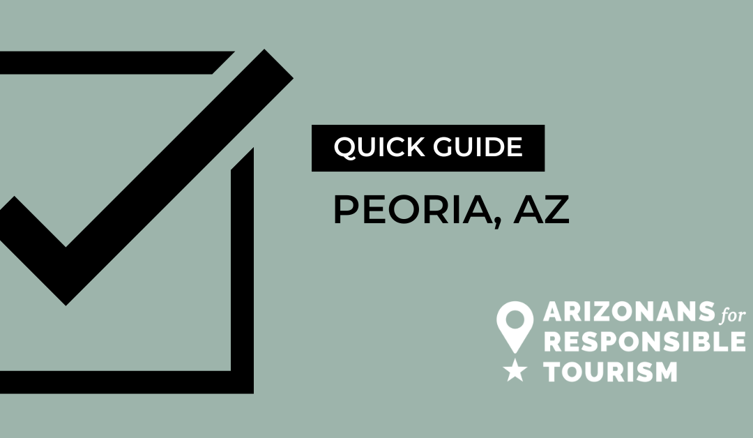 AZRT Quick Guide - STR Permit and TPT Requirements for Peoria